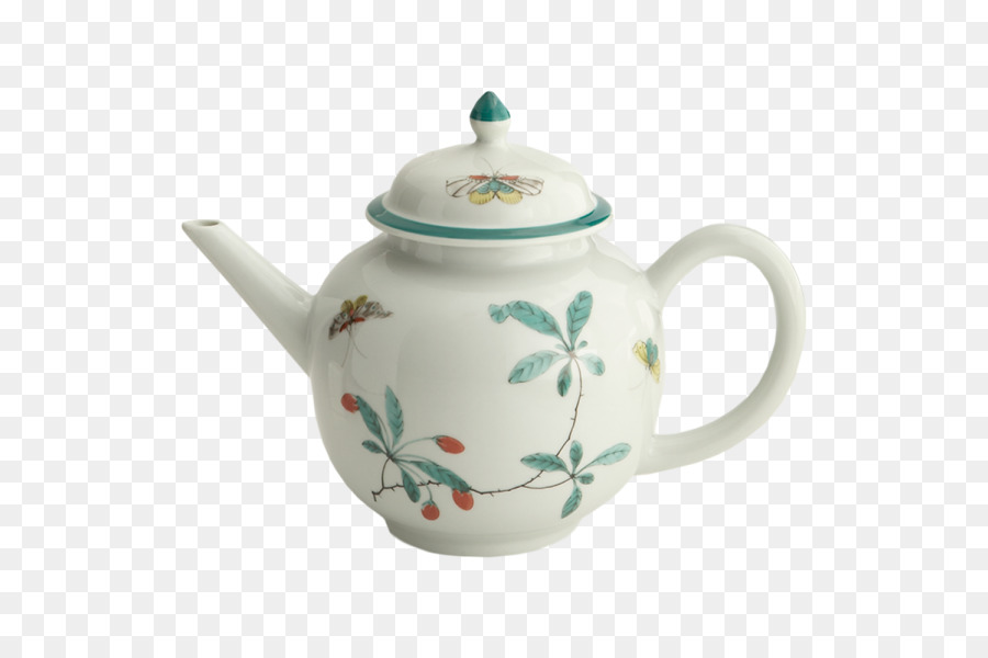 Théière Blanche，Porcelaine PNG