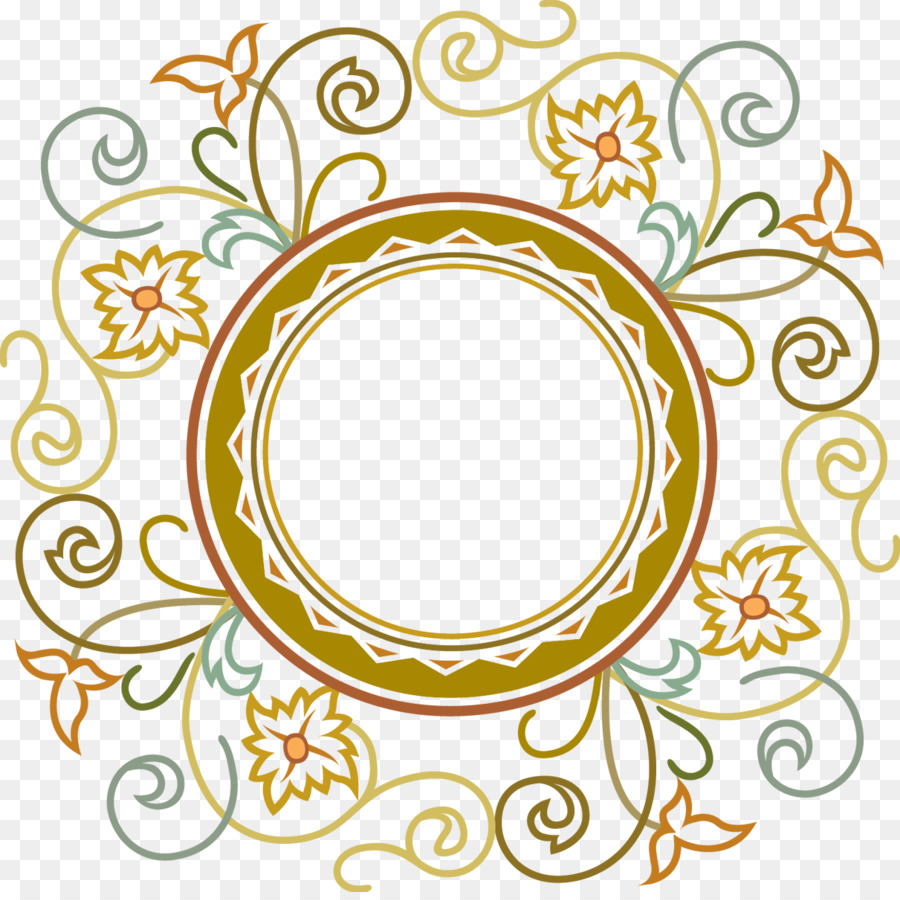 Cadre Floral，Fleurs PNG