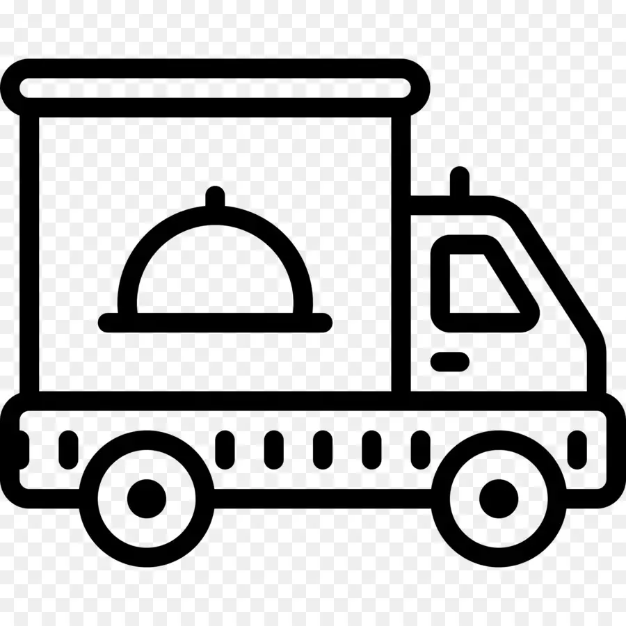 Camion De Restauration，Livraison PNG