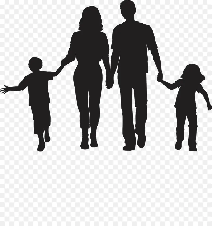 Silhouette，Famille PNG