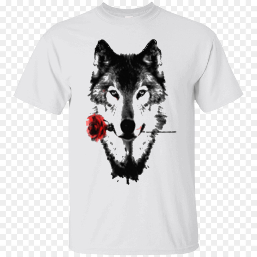 Loup Gris，Tshirt PNG