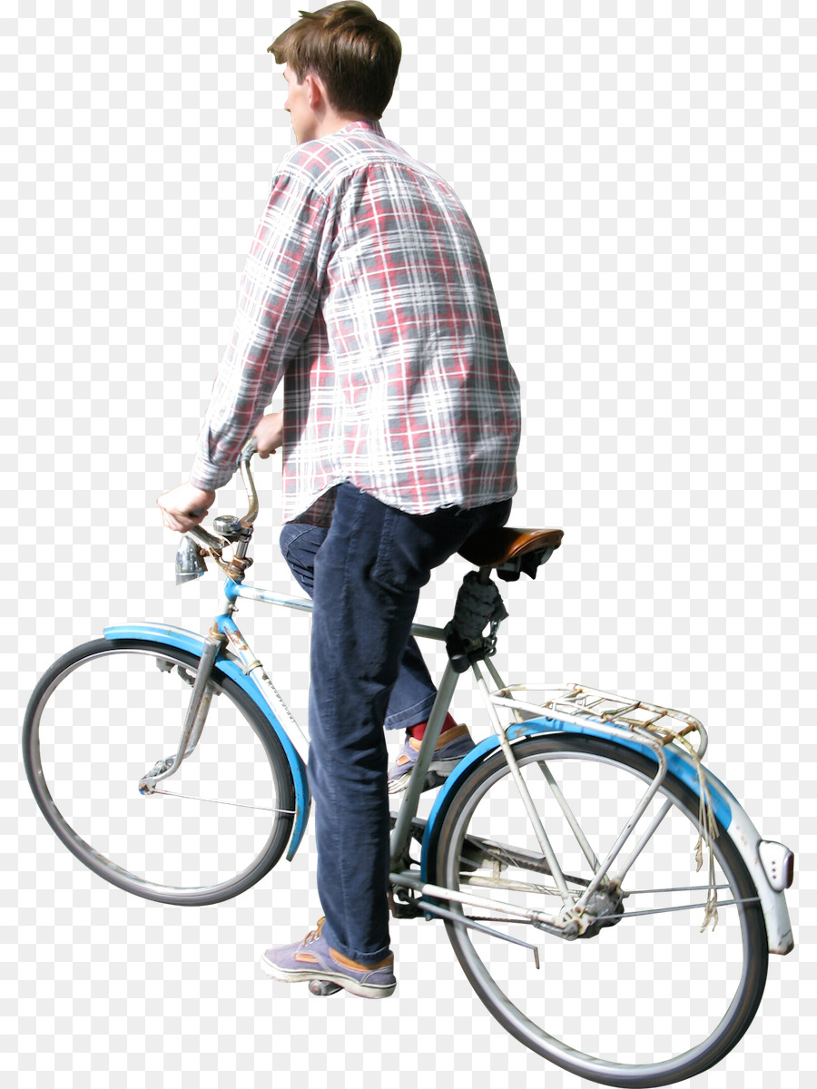 Homme à Vélo，Vélo PNG