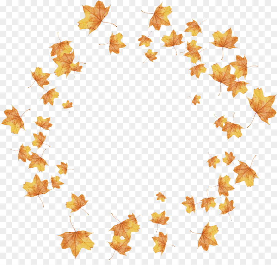 Couronne D'automne，Feuilles PNG