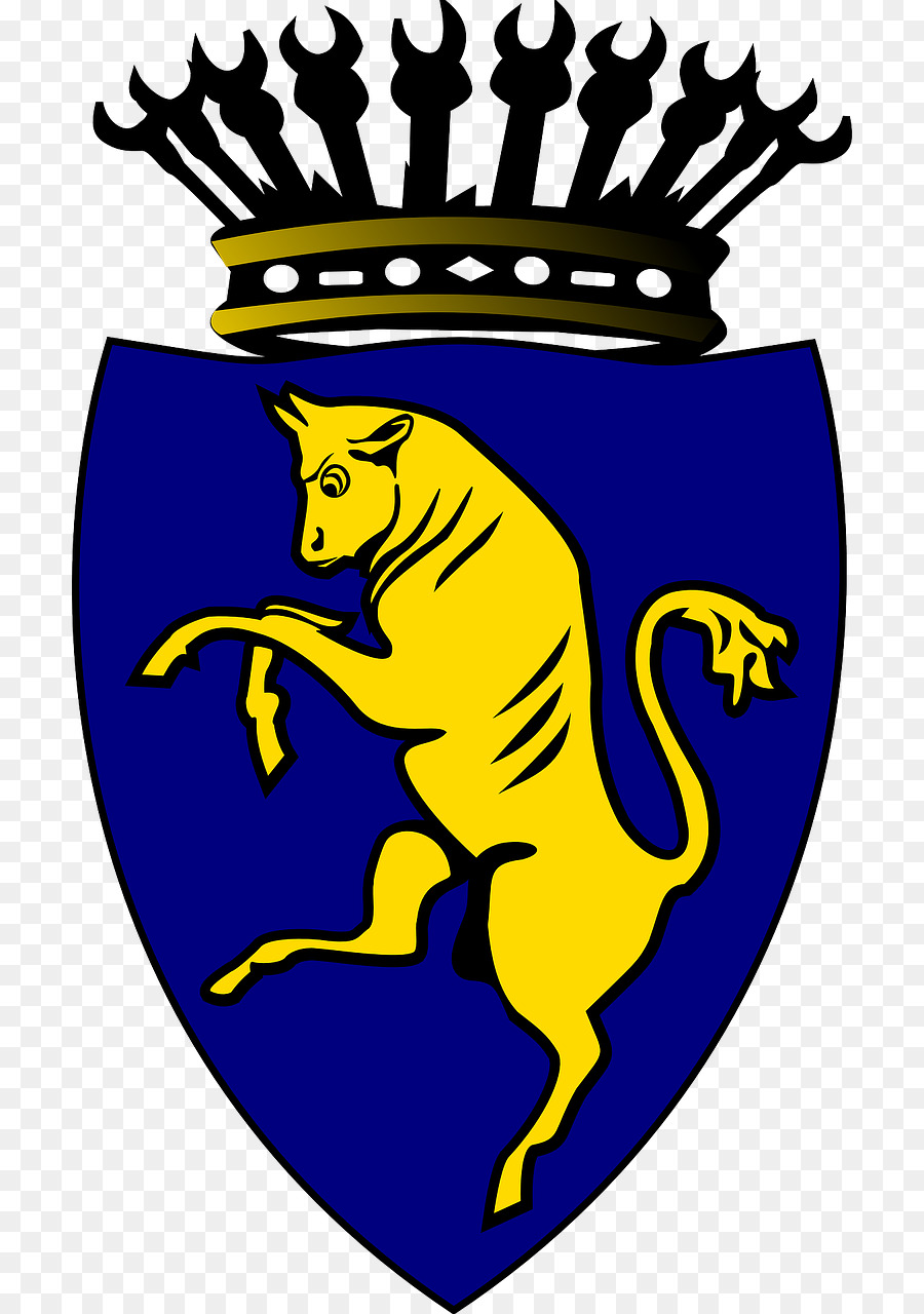 Emblème Du Taureau Jaune，Taureau PNG