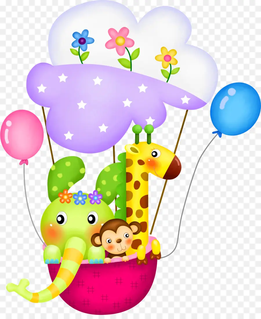 Ballon Animal，Girafe PNG