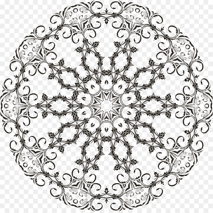 Modèle De Mandala，Conception PNG