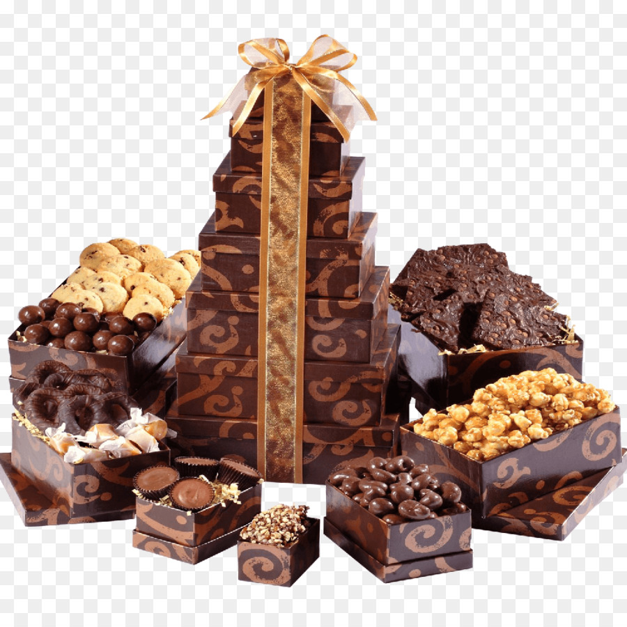 Tour De Cadeaux En Chocolat，Bonbons PNG