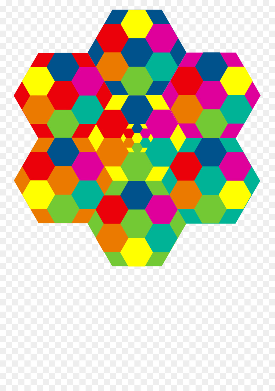 Hexagone，La Tessellation PNG