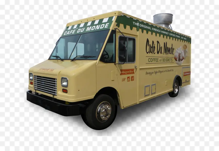 Food Truck Café Du Monde，Nourriture PNG