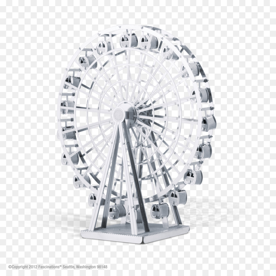 Roue De Ferris，Métal PNG