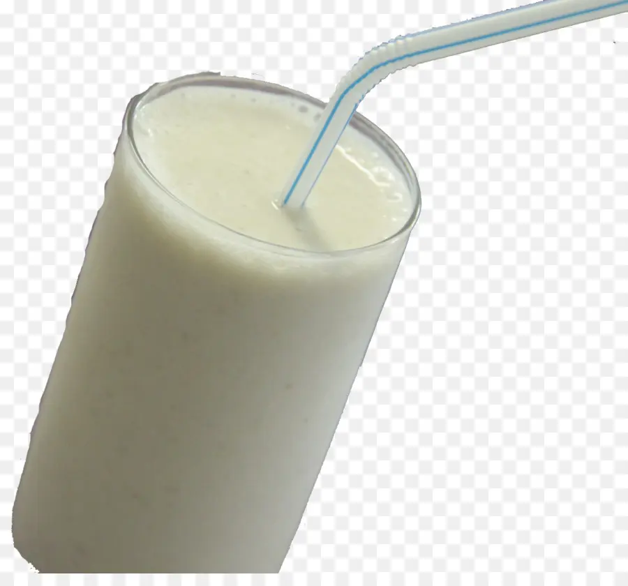 Verre De Lait，Paille PNG