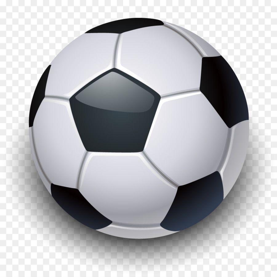 Ballon De Football Argenté，Football PNG