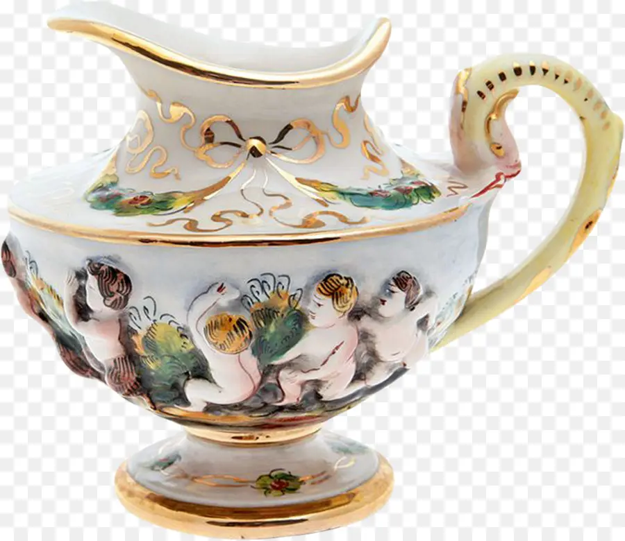 Pichet Décoratif，Porcelaine PNG