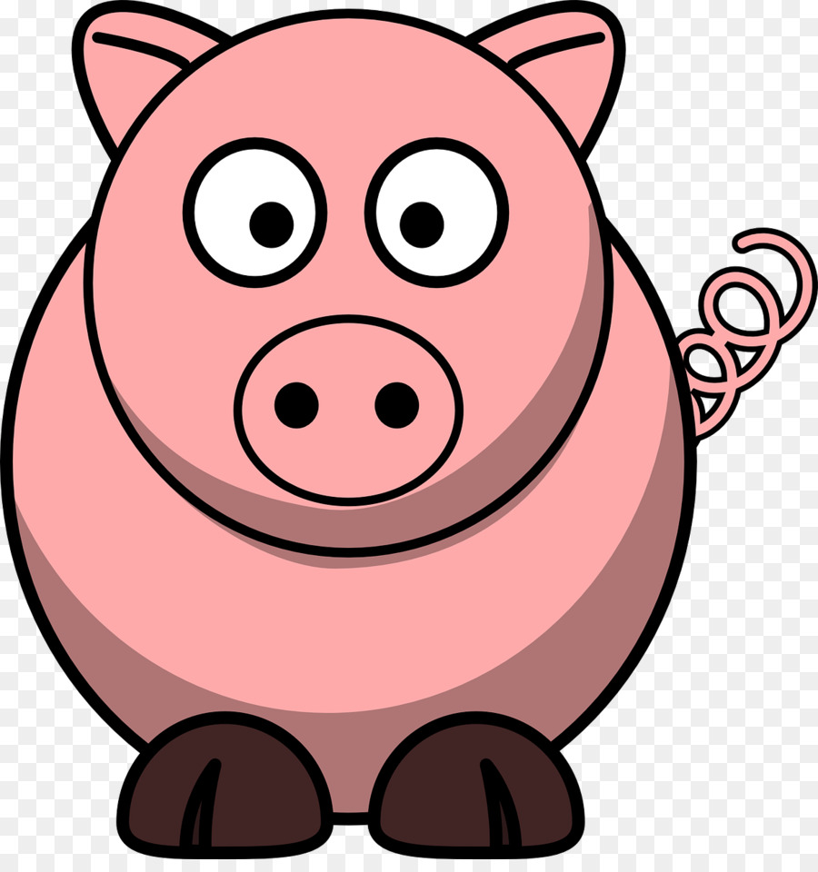 Cochon De Dessin Animé，Mignon PNG