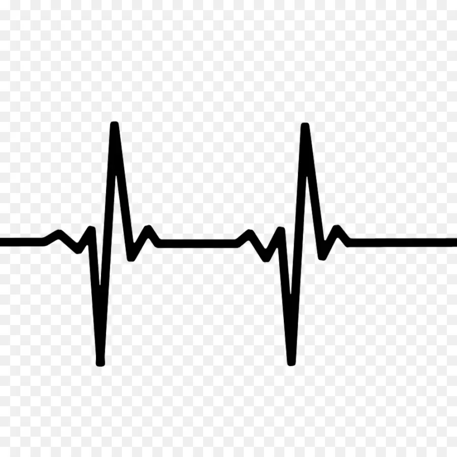 Ligne De Battement De Coeur，Ecg PNG