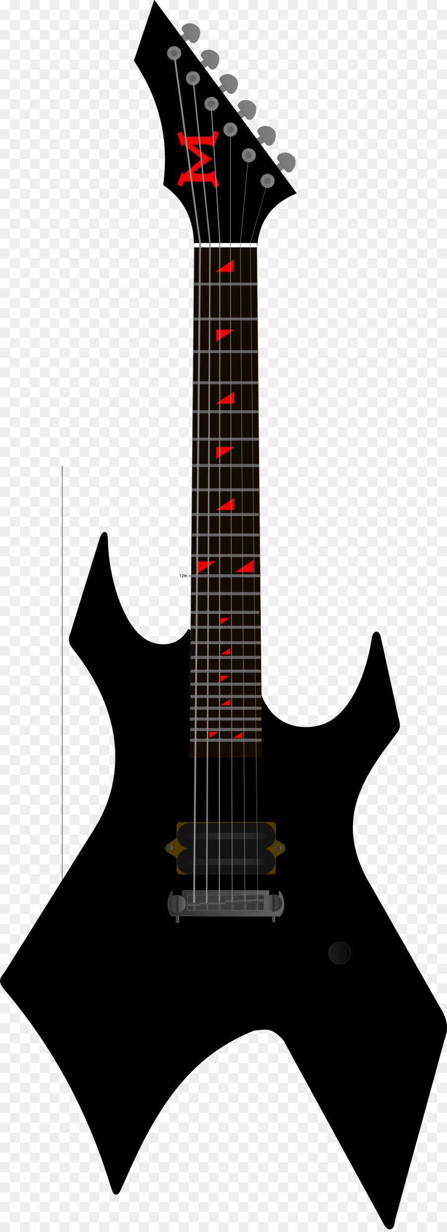 Guitare Sevenstring，Bc Rich Warlock PNG