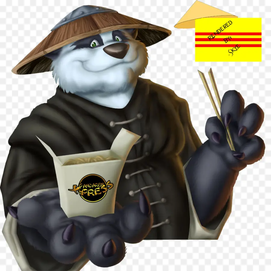 Panda，Baguettes PNG