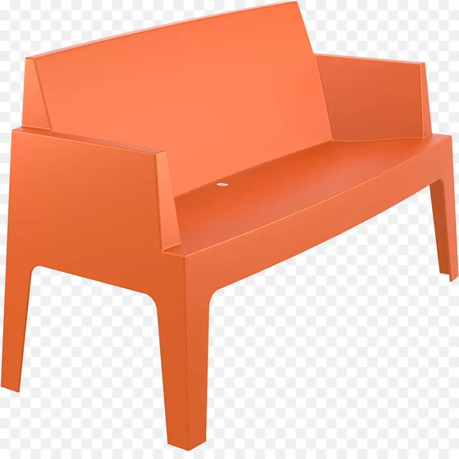 Banc Orange，De Plein Air PNG