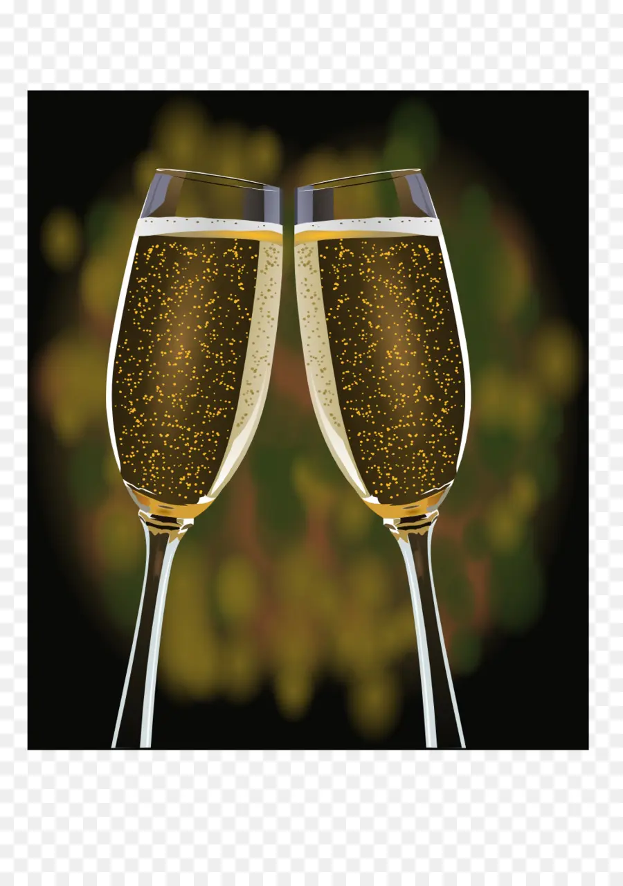 Verres à Champagne，Griller PNG