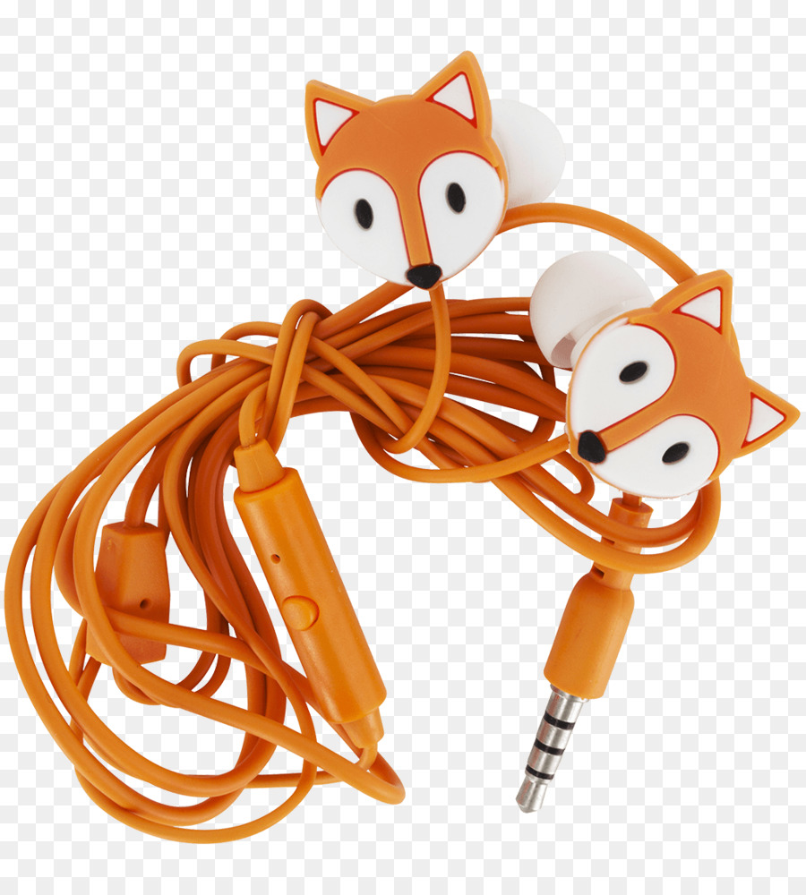 Renard Écouteurs，Accessoire PNG