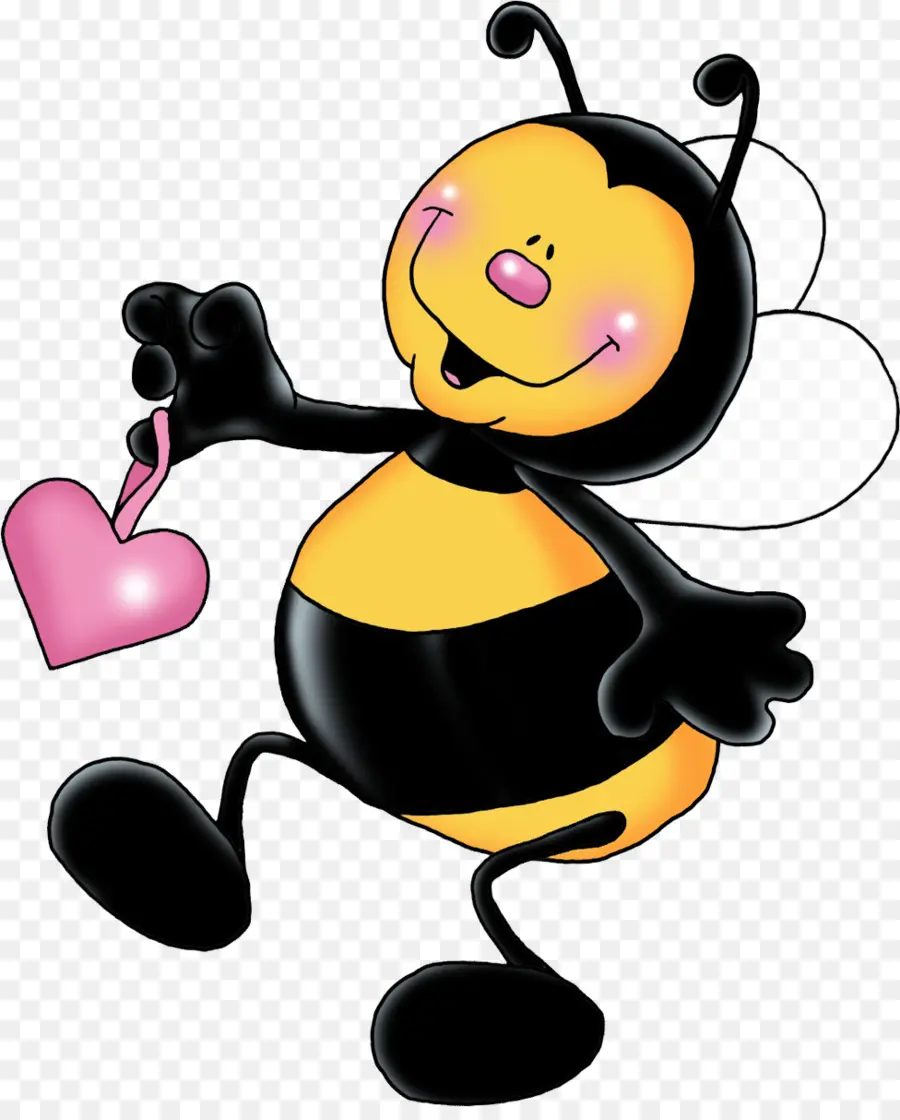 Abeille De Dessin Animé，Insecte PNG