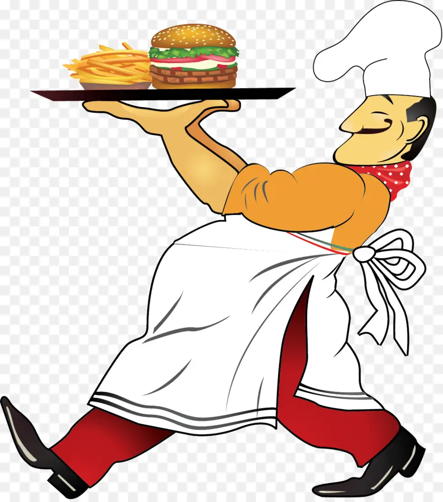 Hamburger，Chef Cuisinier PNG