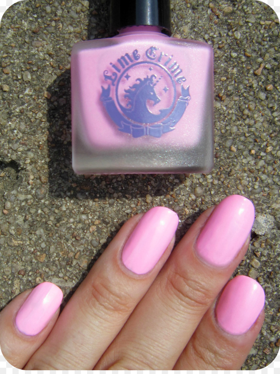 Vernis à Ongles Rose，Bouteille PNG