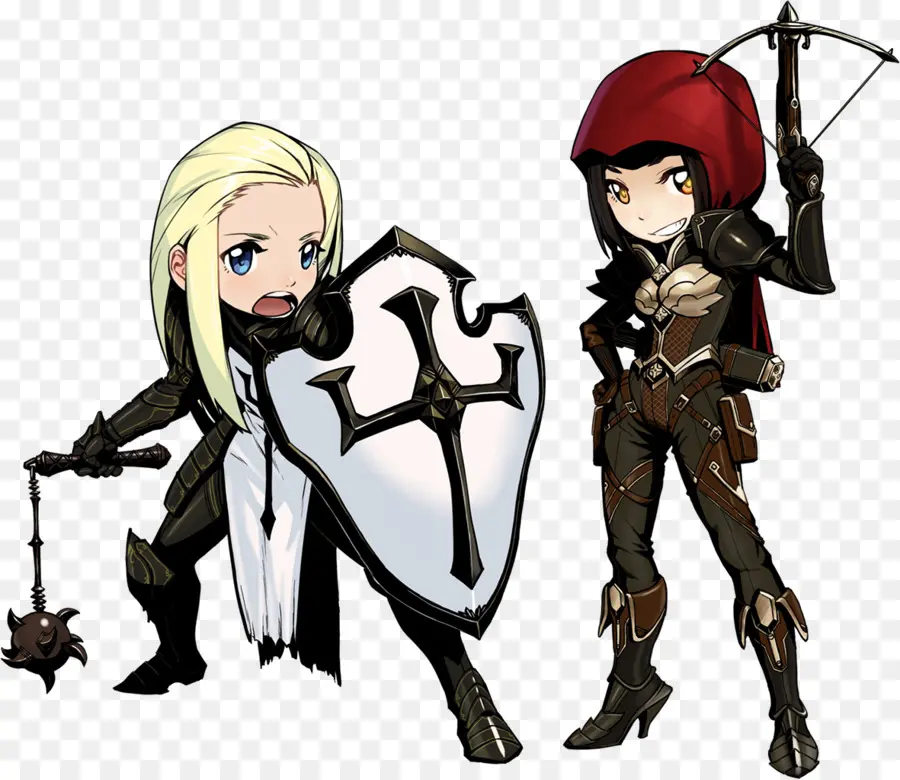 Personnages Chibi，Anime PNG