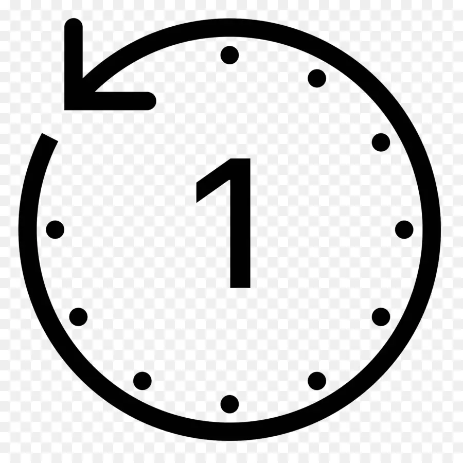 Horloge，Une Heure PNG