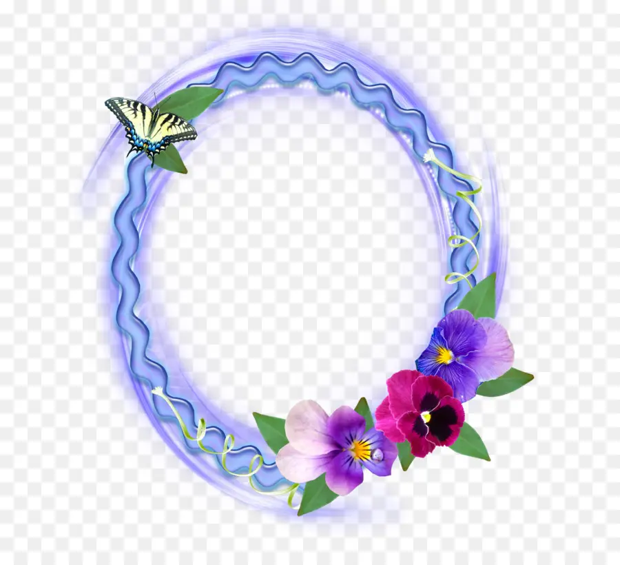 Couronne Florale，Fleurs PNG