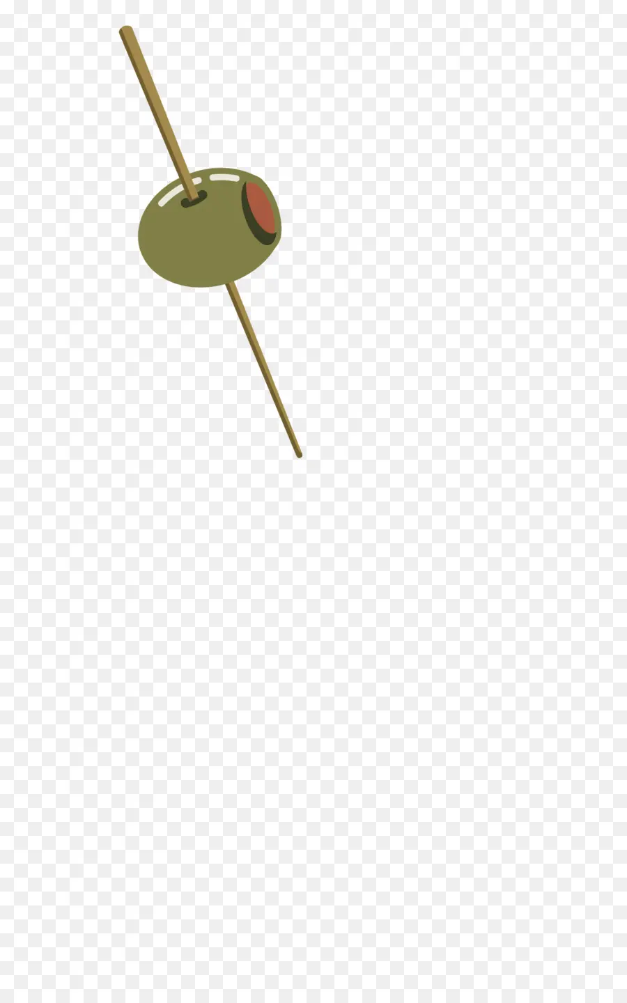 Olive Sur Cure Dent，Garnir PNG