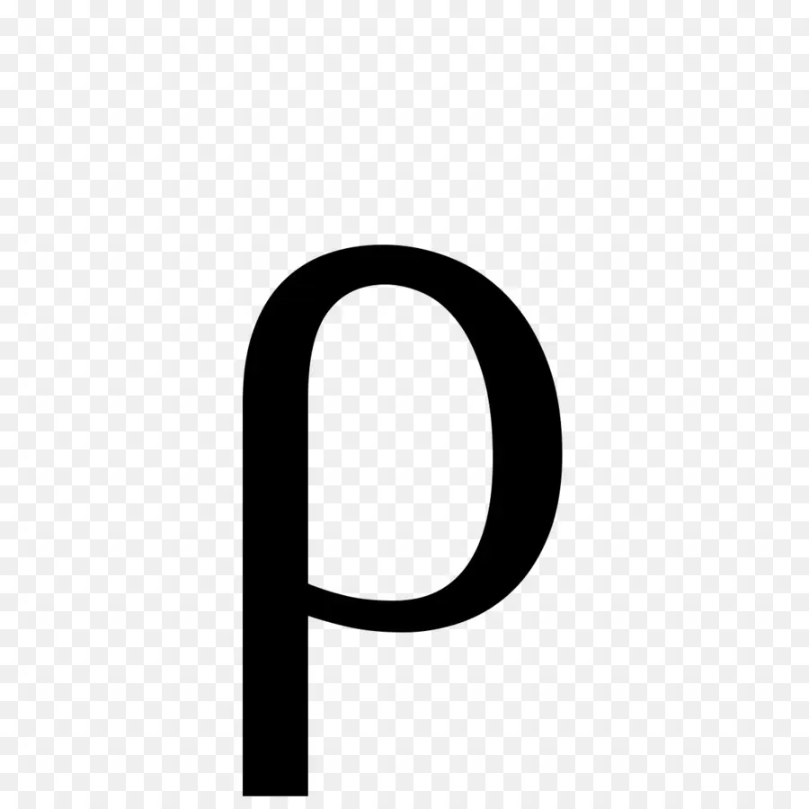 Rho，Alphabet Grec PNG