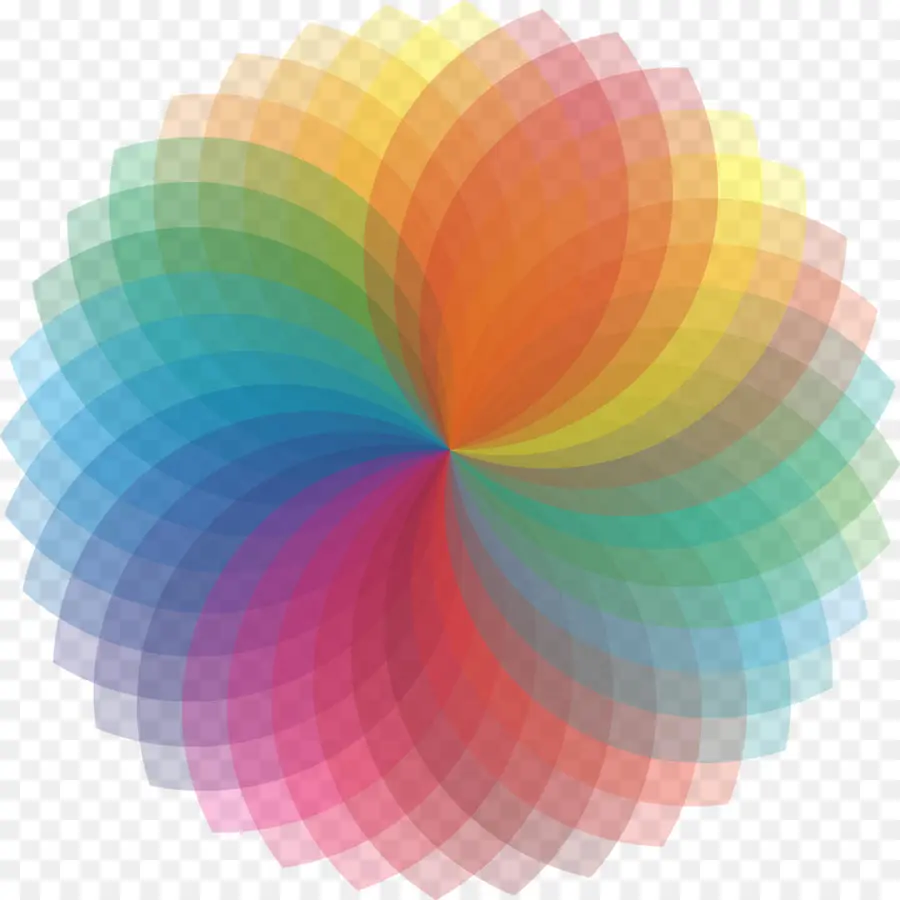 Spirale Colorée，Arc En Ciel PNG