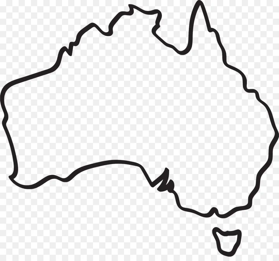 L Australie，Carte De Vecteur PNG