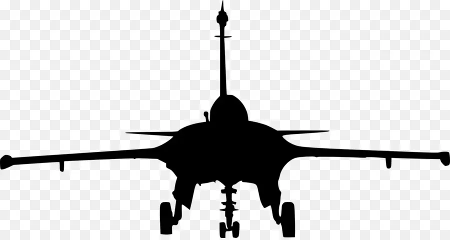 Silhouette De Jet，Combattant PNG