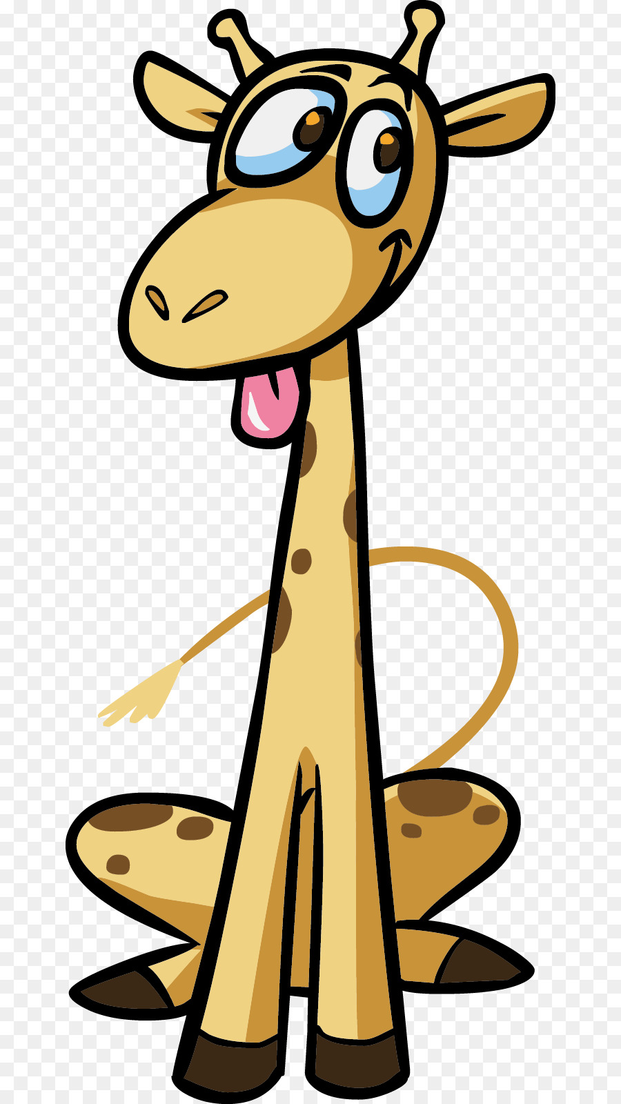 Girafe，Dessin Animé PNG