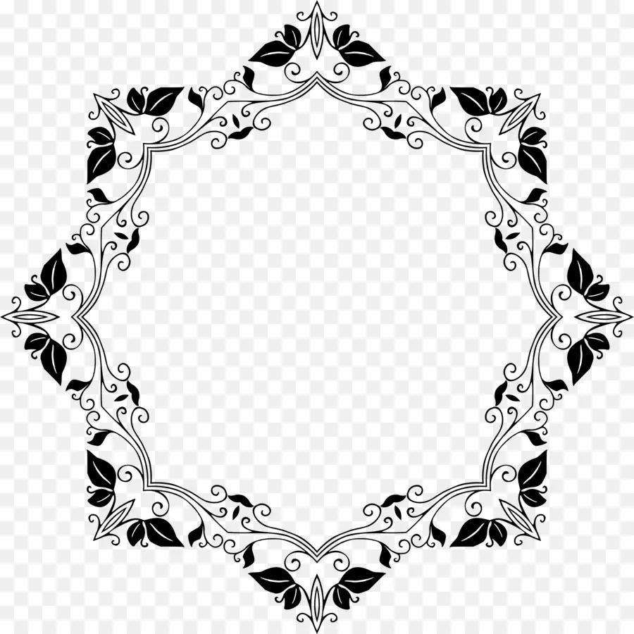 Cadre Floral，Cercle PNG