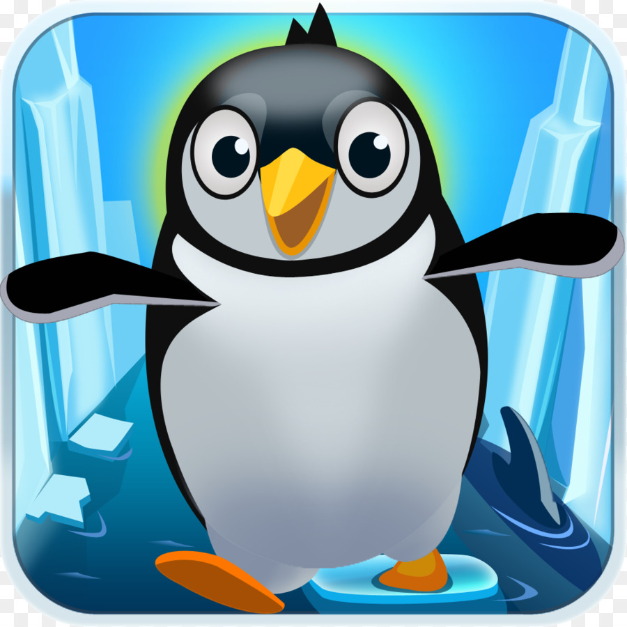 Pingouin，Exécuter Kelvin Penguin Run PNG