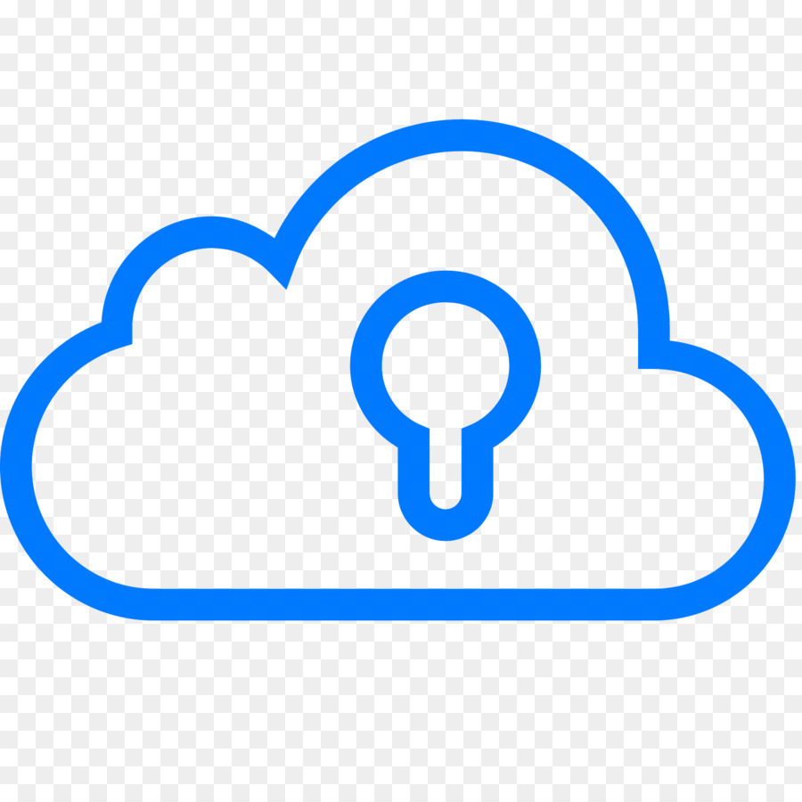 Cloud Avec Verrouillage，Sécurité PNG