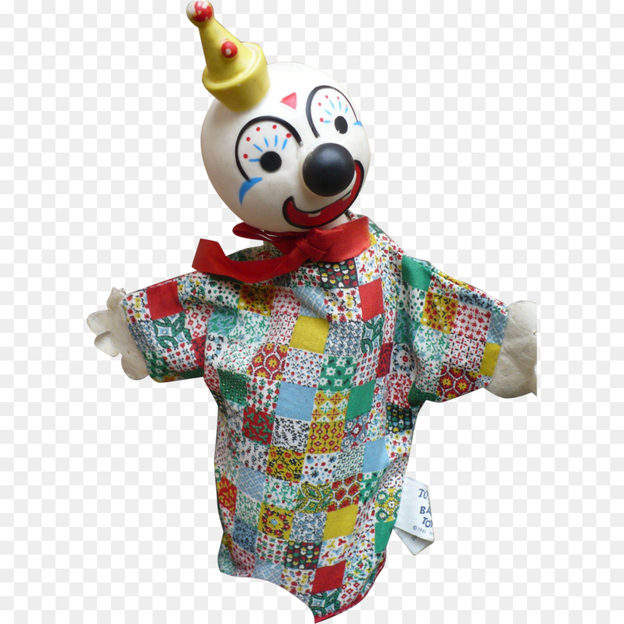 Marionnette Clown，Coloré PNG