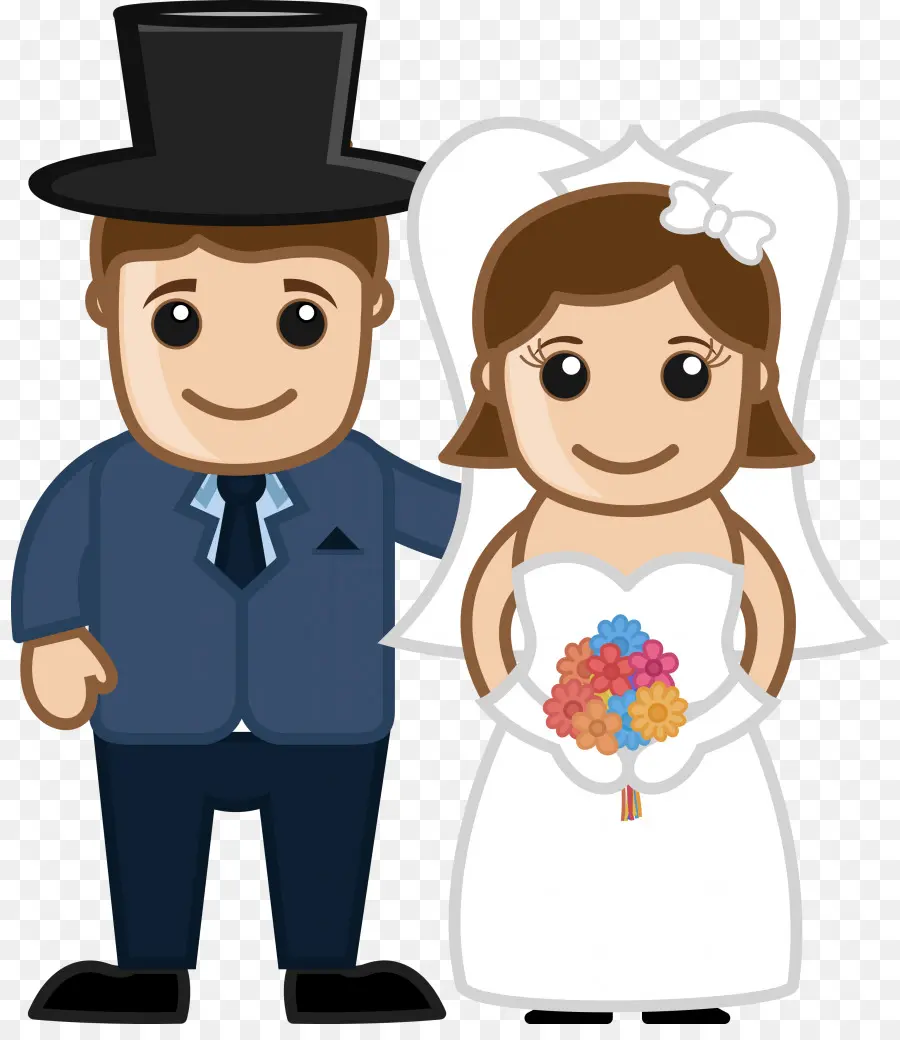 Couples De Mariage，Mariée PNG