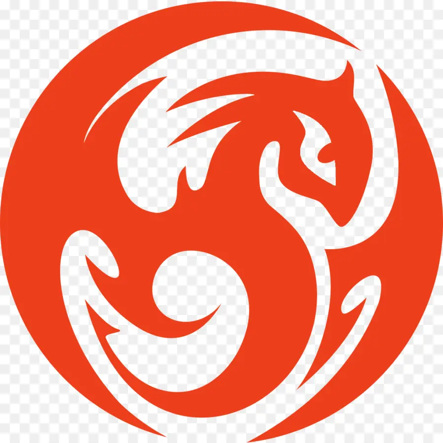 Logo Du Dragon Rouge，Dragon PNG