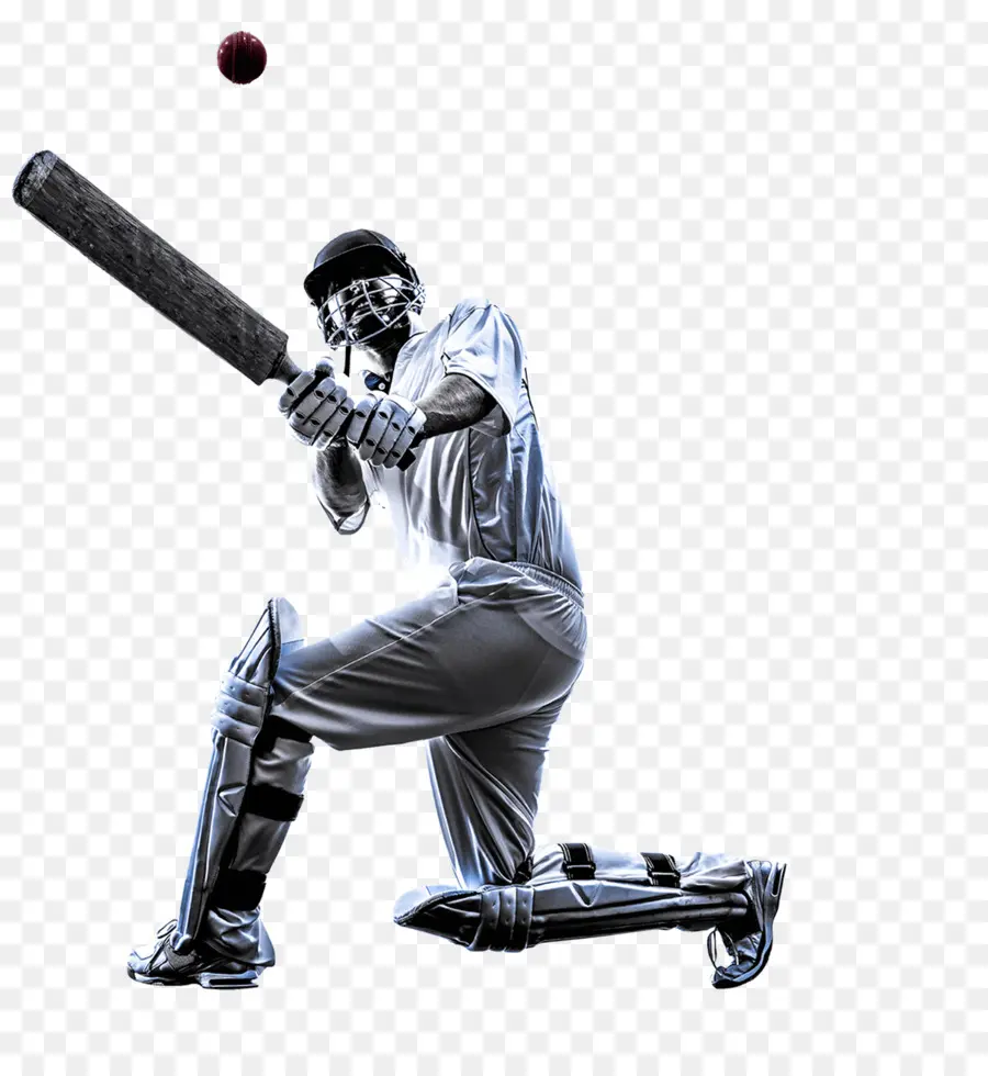 Joueur De Cricket，Batte PNG