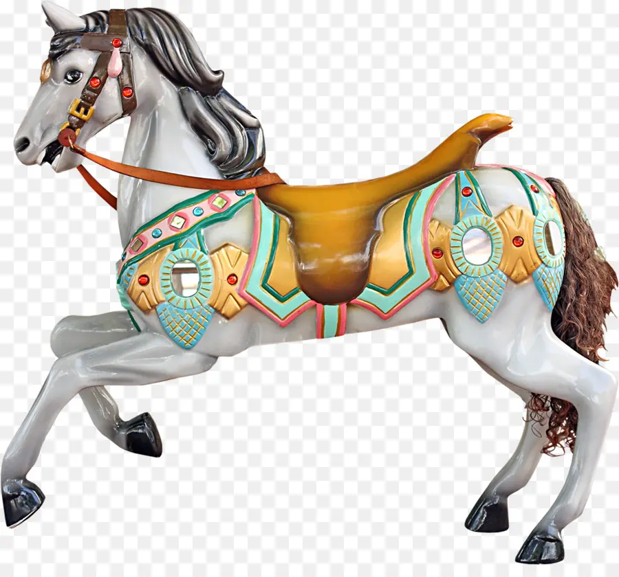 Cheval De Carrousel，Monter PNG