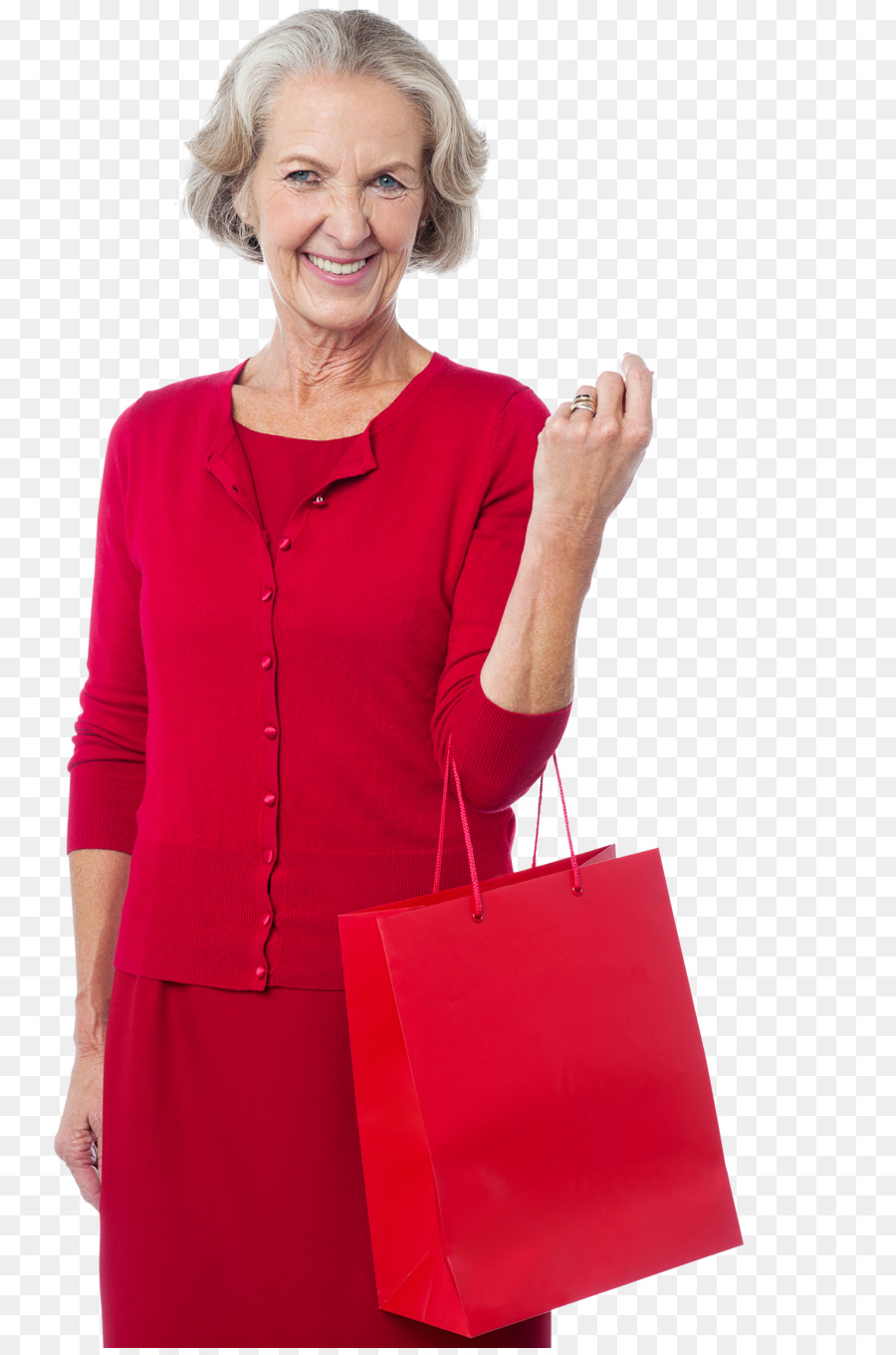 Femme Avec Un Sac à Provisions，Achats PNG