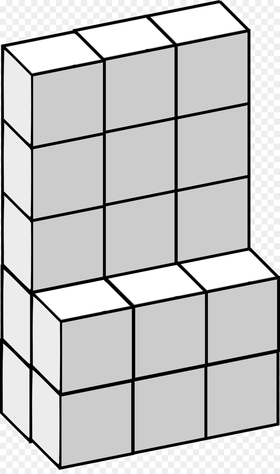 Rubik's Cube，Jouet PNG