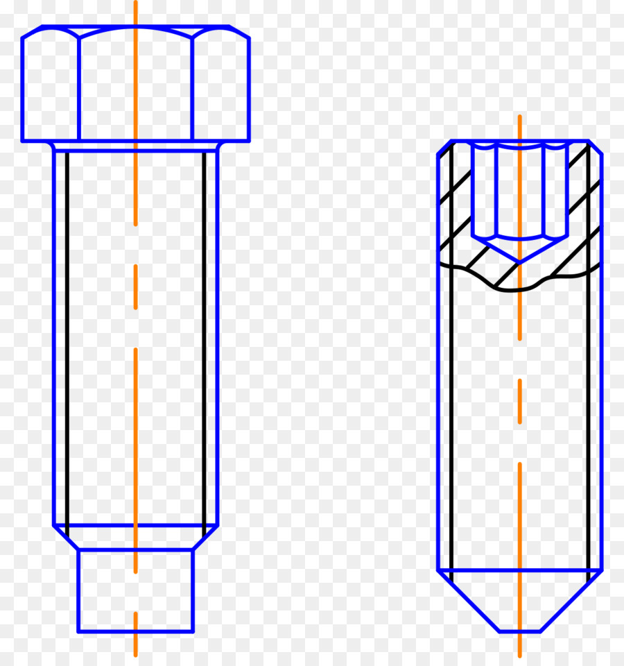 Dessin Technique，Boulon PNG