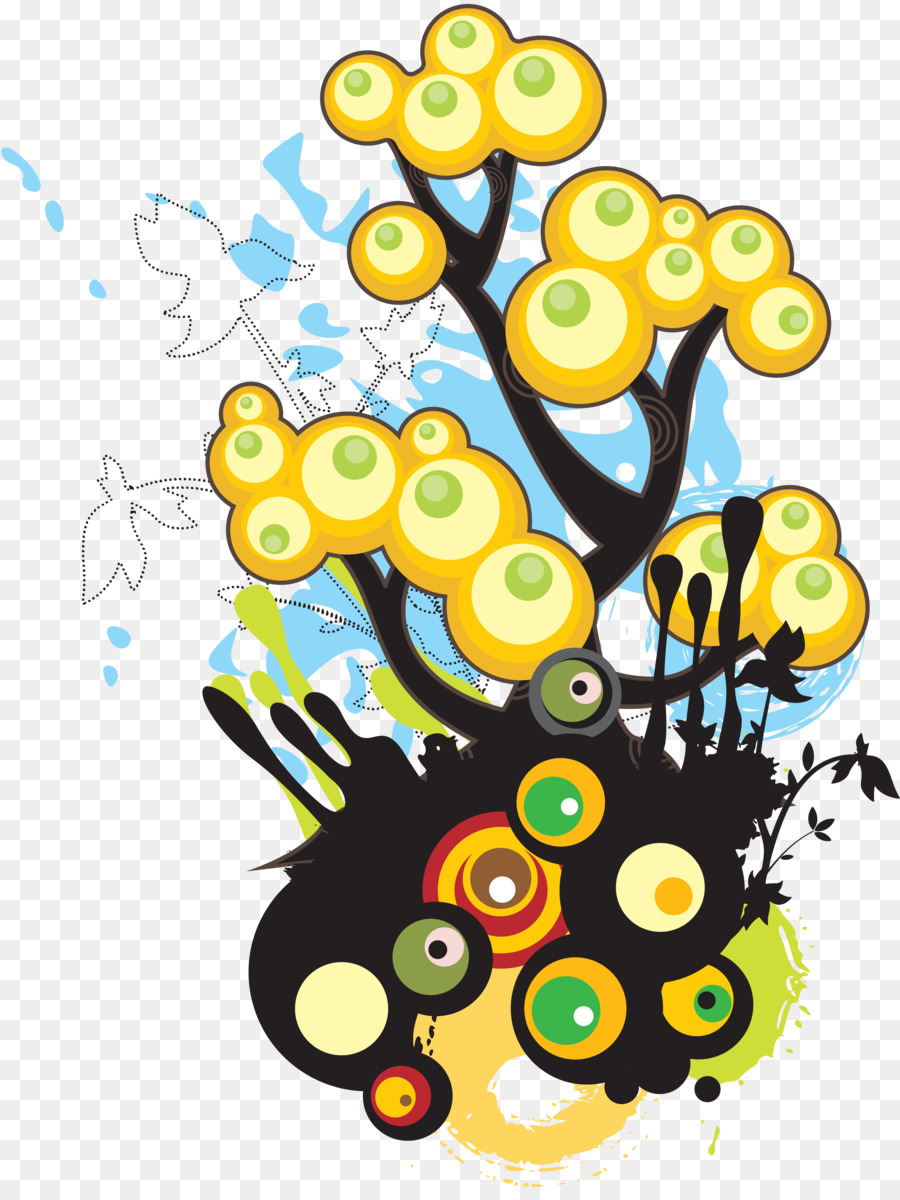 Dessin，Arbre PNG