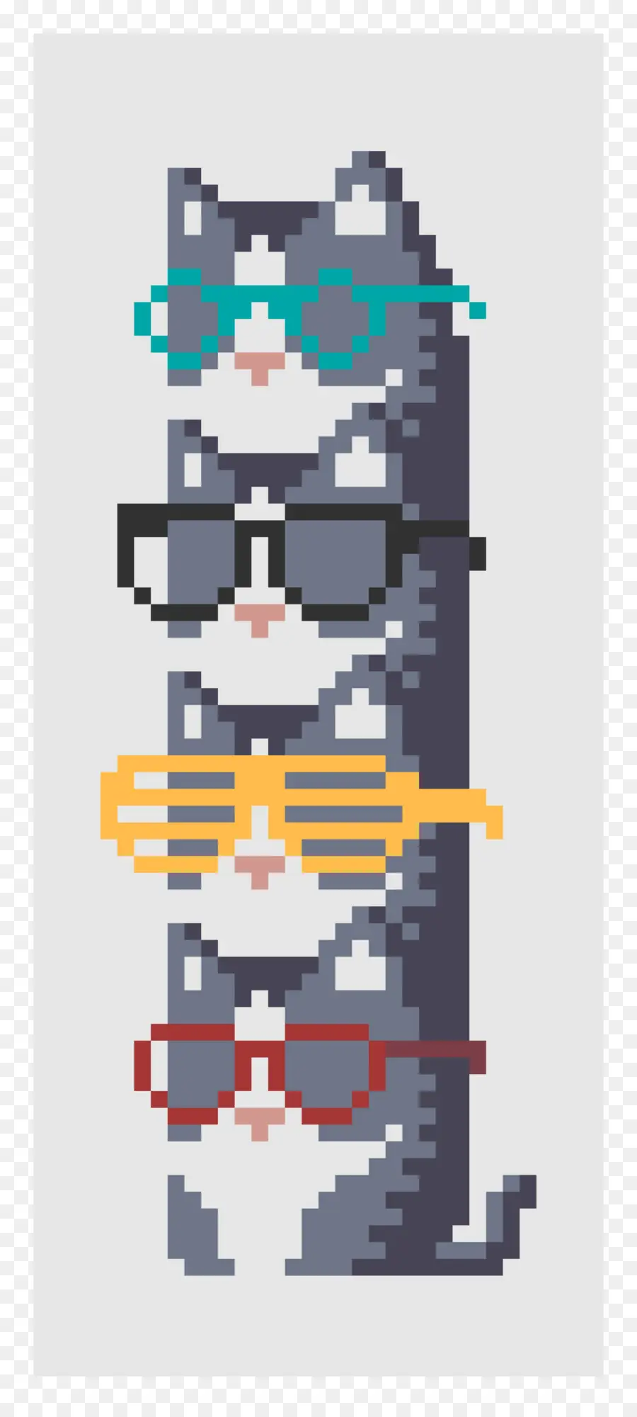 Chat，Pixel Art PNG