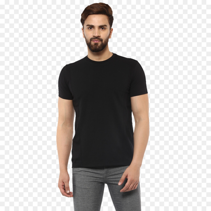 Homme En T Shirt Noir，Tee Shirt Noir PNG